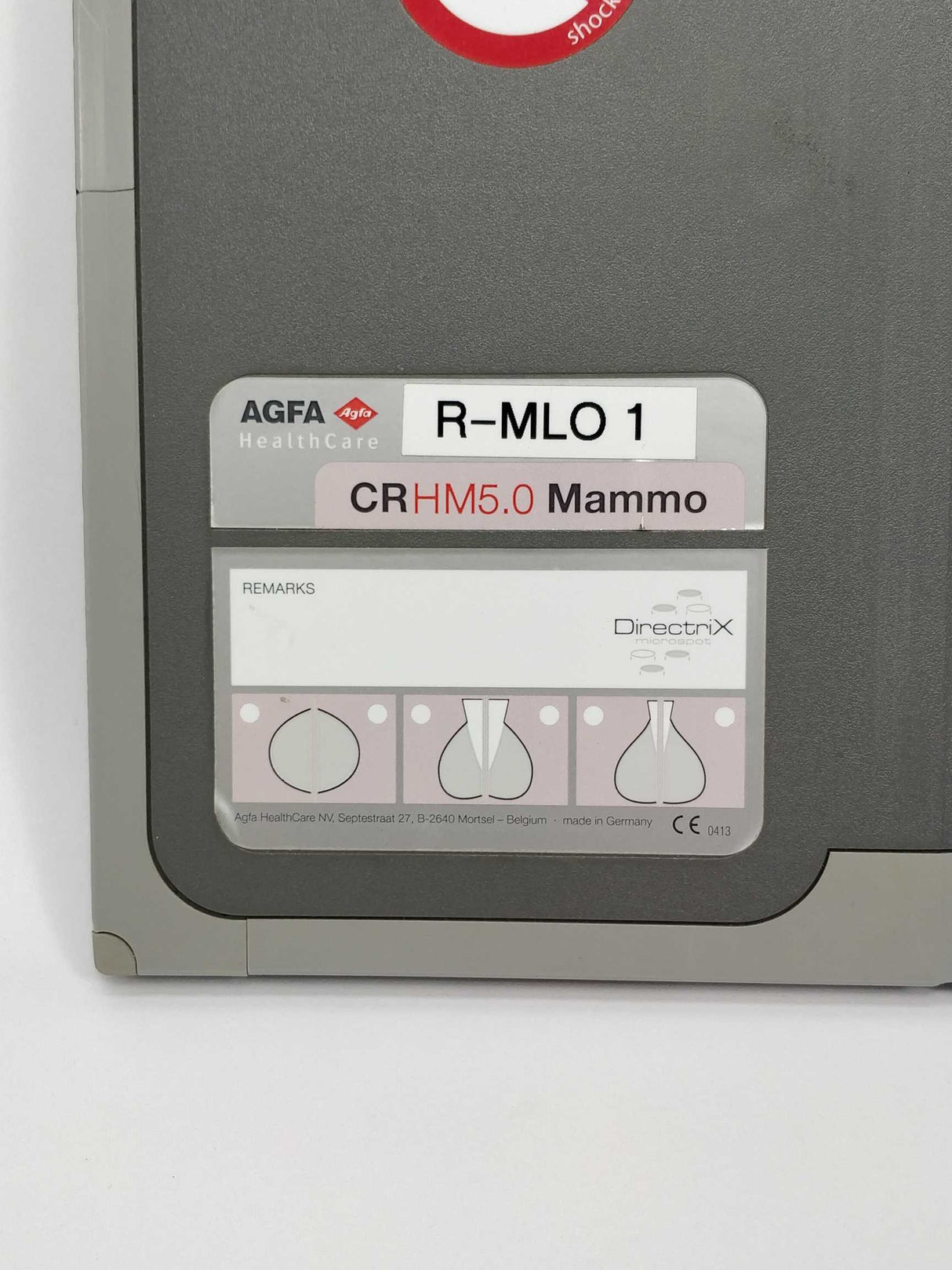 AGFA CR HM 5.0 Mammo Cassette M18x24