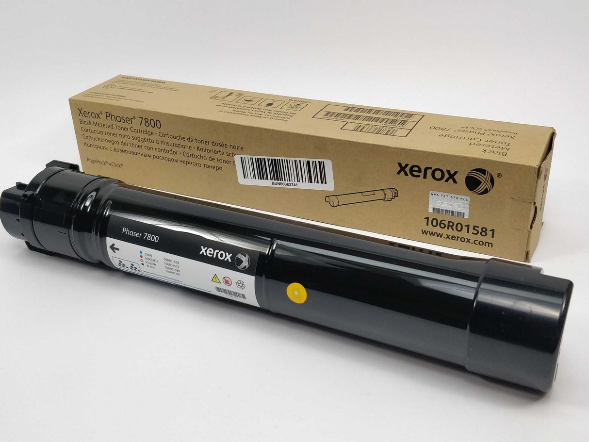 Xerox 106R01581 Phaser 7800 Black Metered Toner Cartridge