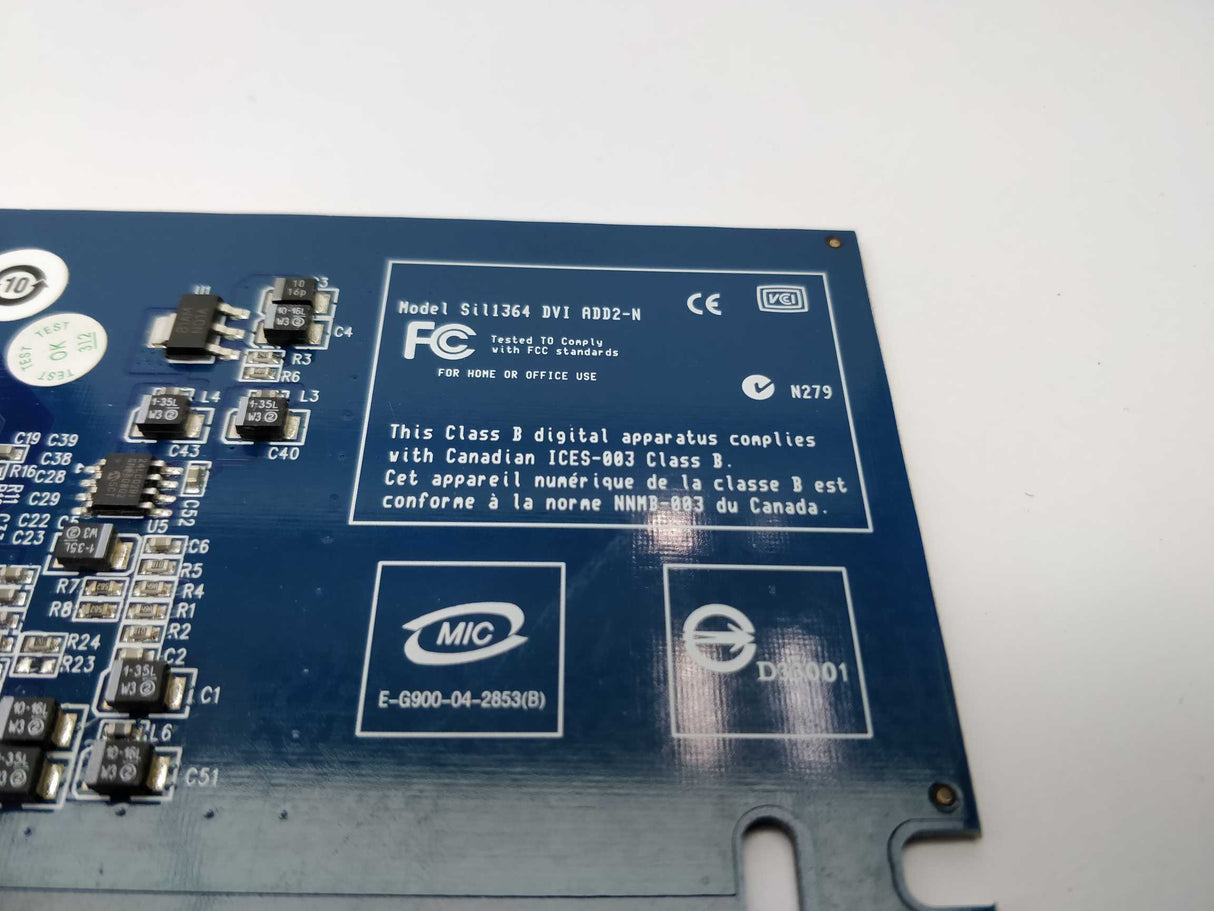 Silicon Image Orion ADD2-n Dual Pad x16 Video card