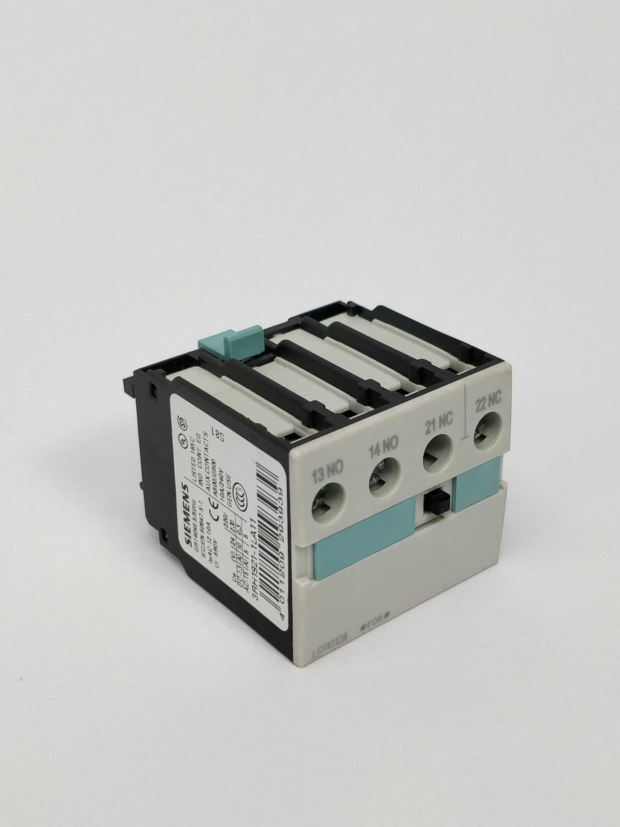 Siemens 3RH1921-1LA11 Auxiliary switch block E:06
