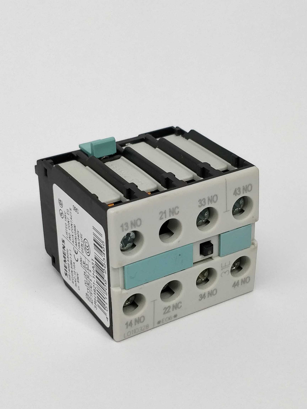 Siemens 3RH1921-1HA31 Auxiliary switch block Batch 6