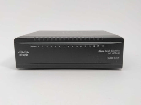 CISCO SF100D-16 16-Port Desktop 10/100 Switch