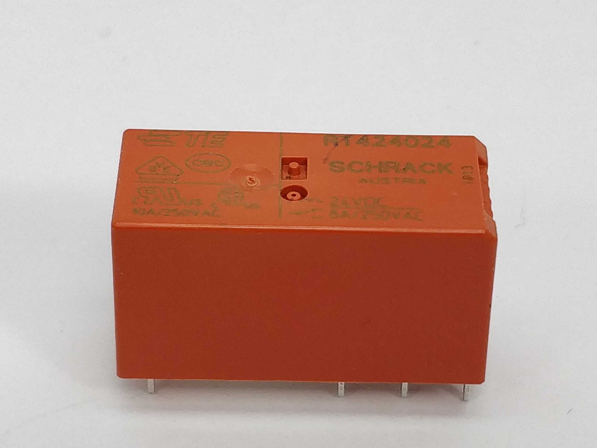 Schrack RT78726 Socket with EM18 and 24VDC RT424024