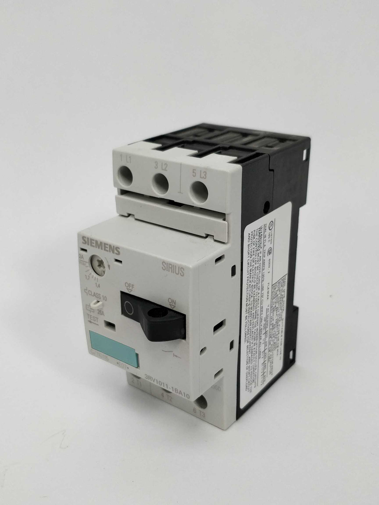 Siemens 3RV1011-1BA10 Circuit breaker