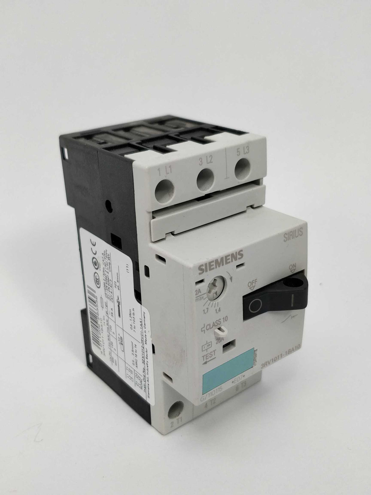 Siemens 3RV1011-1BA10 Circuit breaker