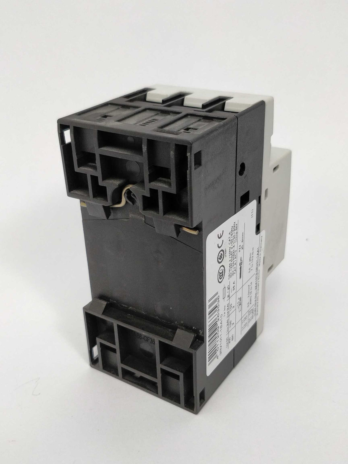 Siemens 3RV1011-1BA10 motor protection,