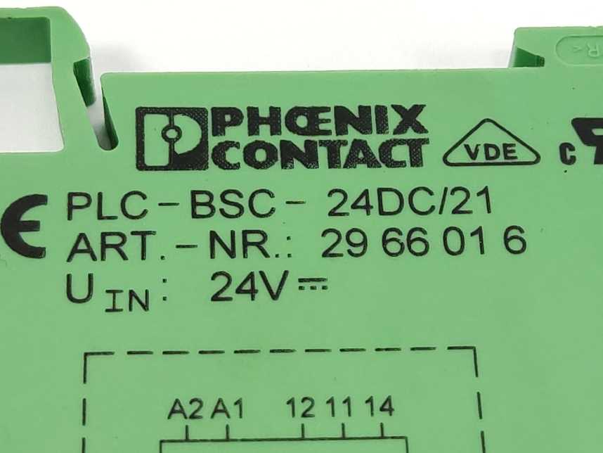 Phoenix Contact 2961105 REL-MR- 24UC/21 - ART-NR: 2966016 - Single relay 3 Pcs.
