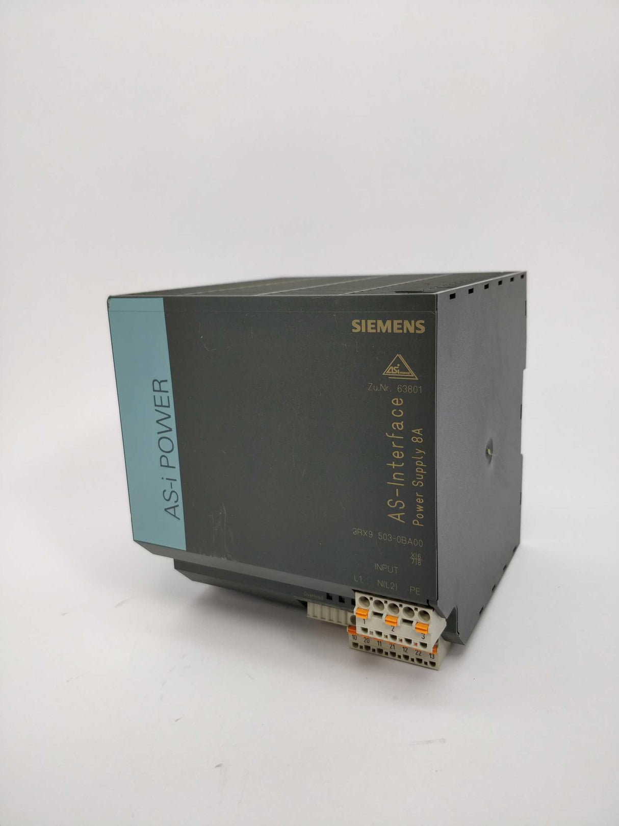 Siemens 3RX9 503-0BA00 AS-Interface power supply 8A E:05