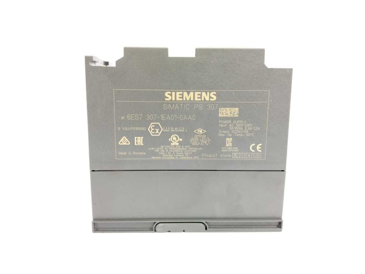 Siemens 6ES7 307-1EA01-0AA0 Regulated Power Supply E:01