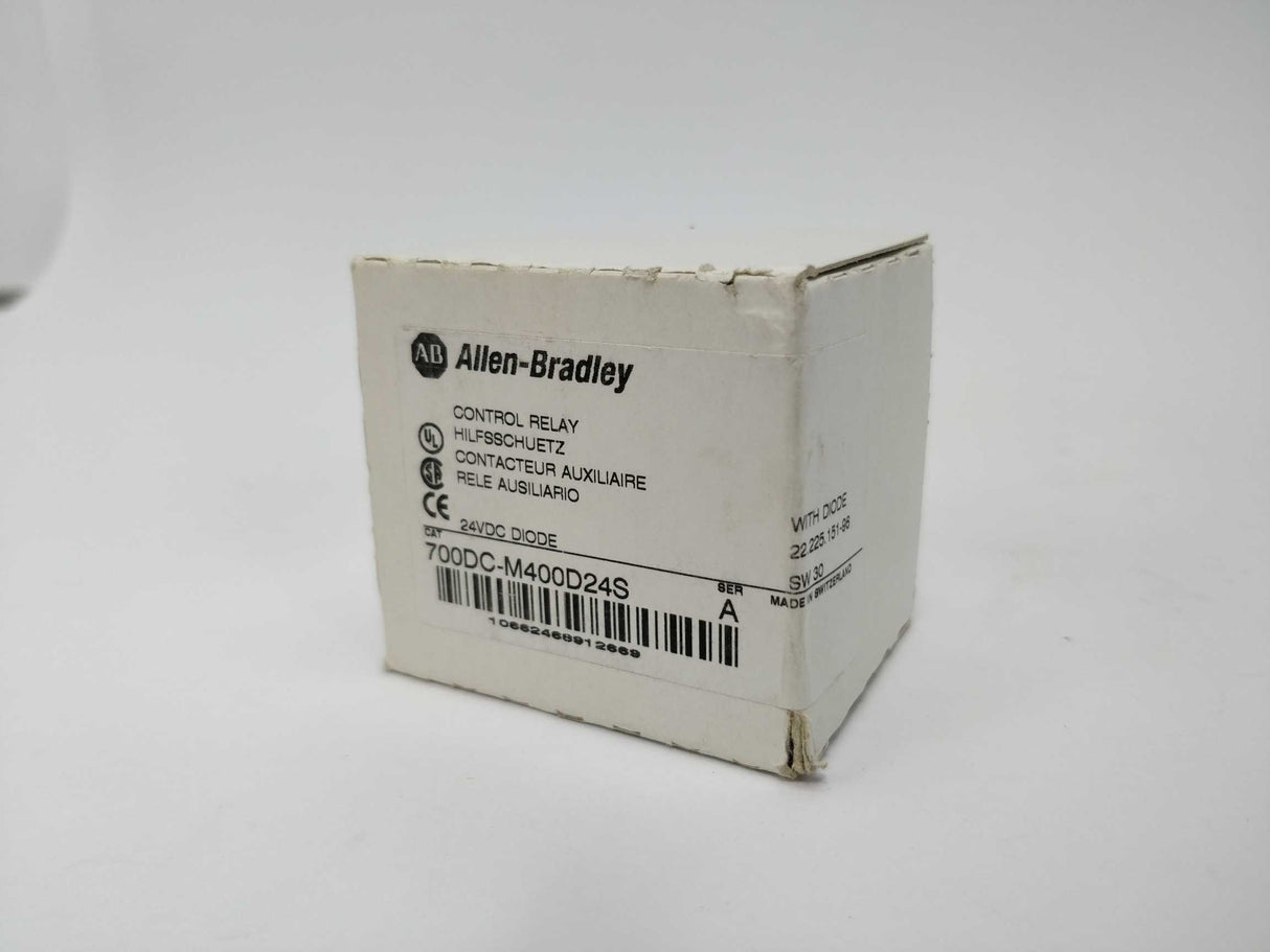 AB 700DC-M400D24S Control relay Ser.A 24V DC diode