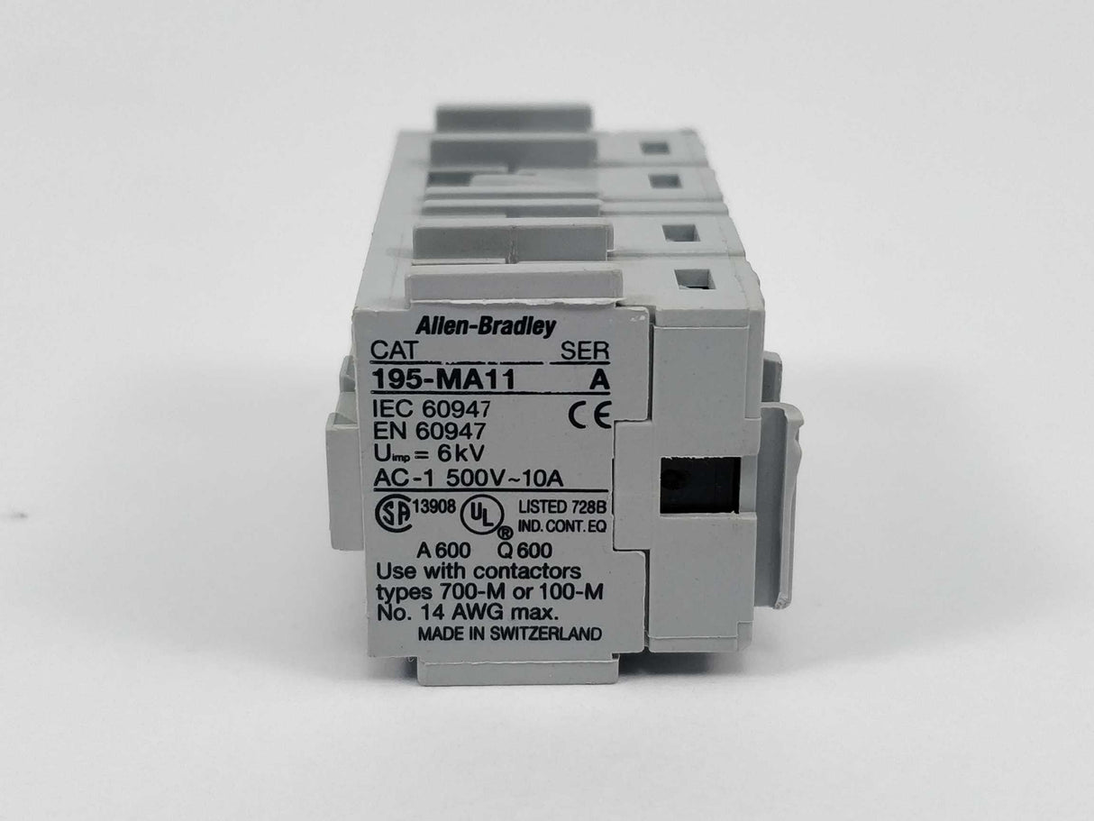 AB 195-MA11 Auxiliary contact Ser.A
