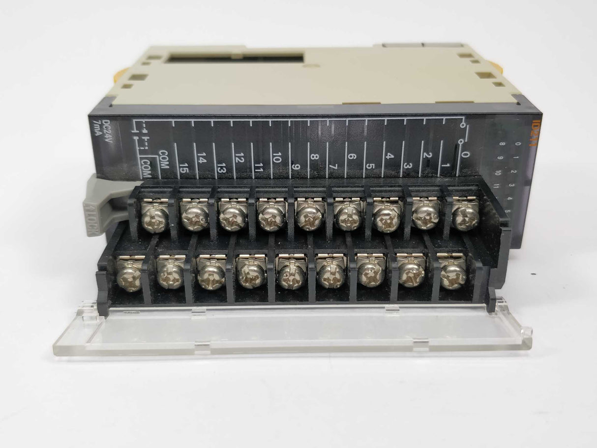 OMRON CJ1W-ID211 Input Unit, 24V DC 7mA Class 2 only