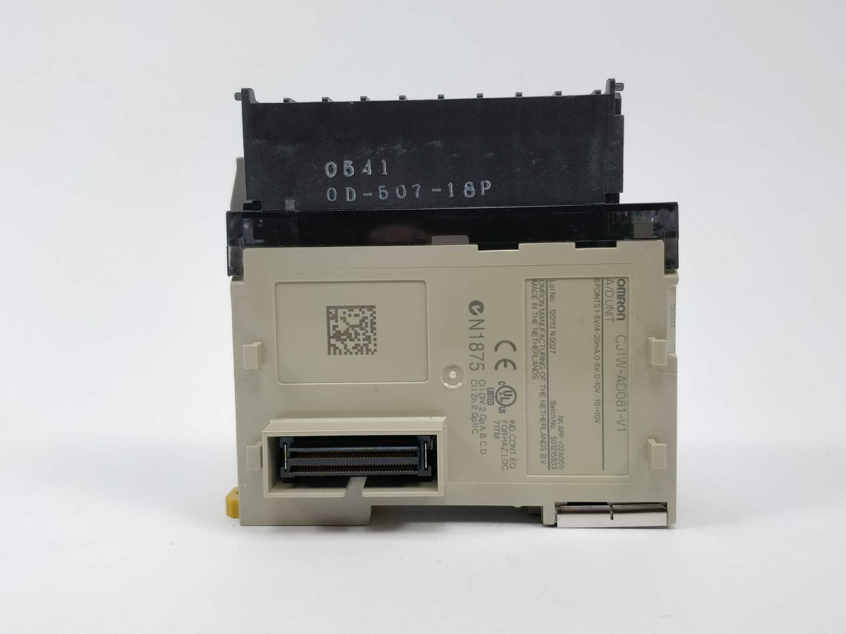 OMRON CJ1W-AD081-V1 A/D Unit
