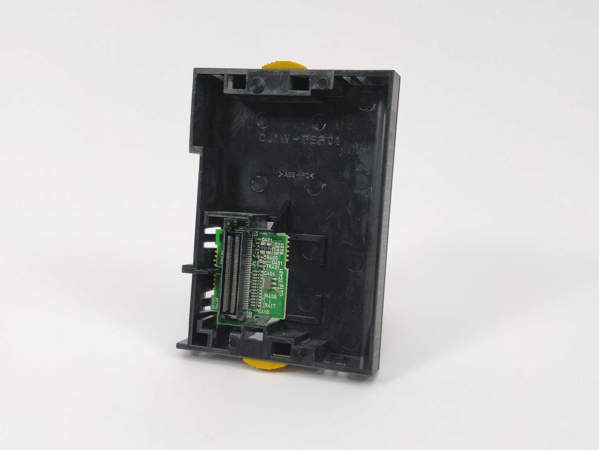 OMRON CJ1W-TER01 Term block PLC end plate