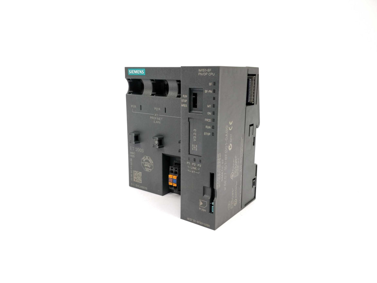 Siemens 6ES7151-8FB01-0AB0 IM151-8F PN/DP CPU E:02 V3.2.3