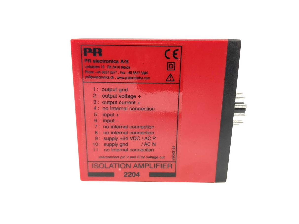 PR 2204C2D Isolation amplifier 2204 C2D
