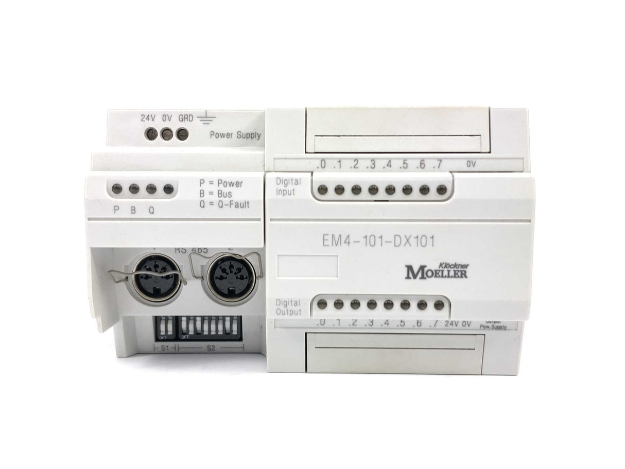 Kloeckner Moeller EM4-101-DX101 Expansion I/O Module  24 VDC 0,1  A