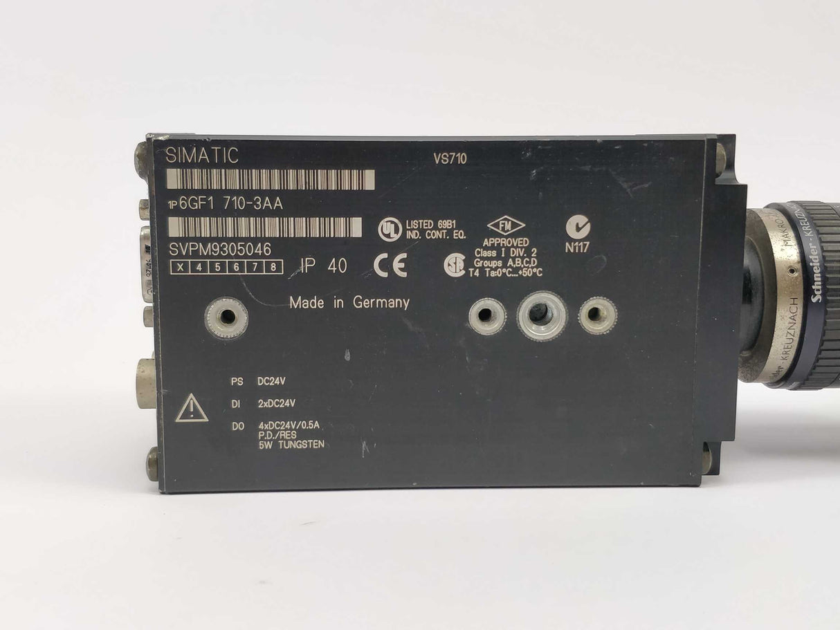 Siemens 6GF1710-3AA SIMATIC VS710 VISION SENSOR E.03 24V