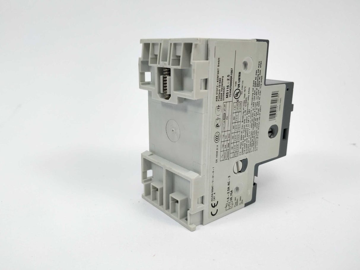 ABB 1SAM250000R1007 MS116-2.5