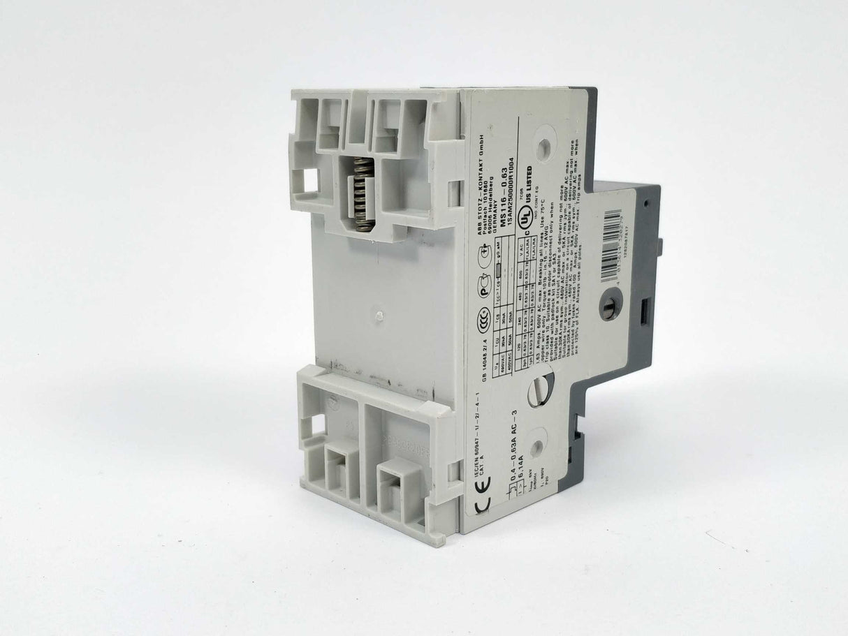 ABB 1SAM250000R1004 MS116-0.63