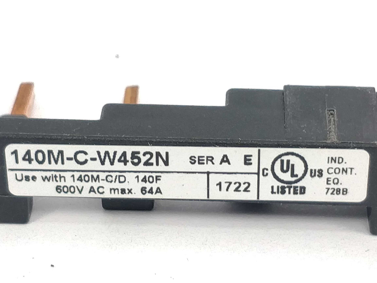 ALLEN-BRADLEY 140M-C-W452N Bus Bar Ser.A E