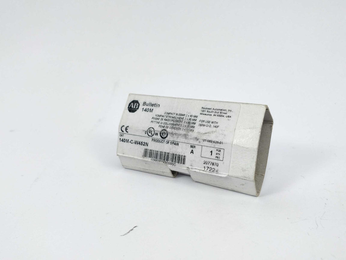 ALLEN-BRADLEY 140M-C-W452N Bus Bar Ser.A E