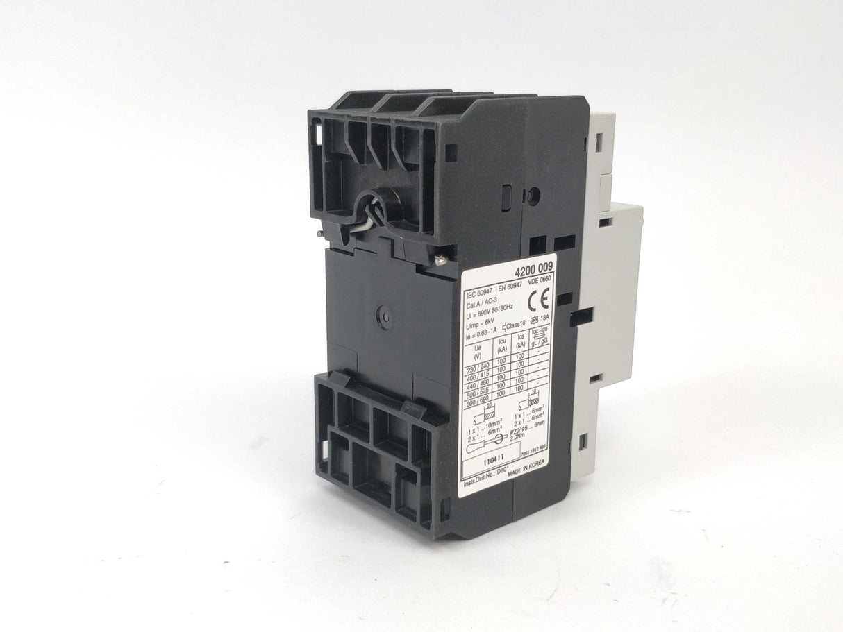 OMRON J7MN-3P-1 Motor-protective circuit breaker