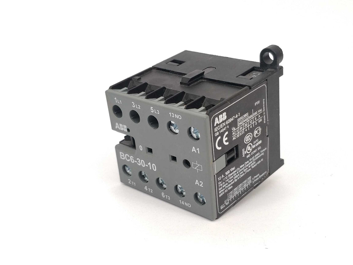 ABB BC6-30-10 3 pole Mini Contactor 24VDC