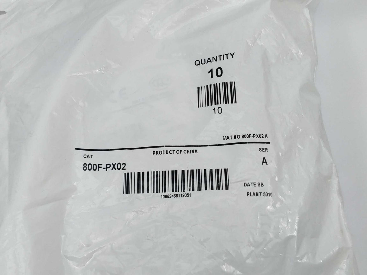 AB 800F-PX02 CONTACT BLOCKS WITH LATCH