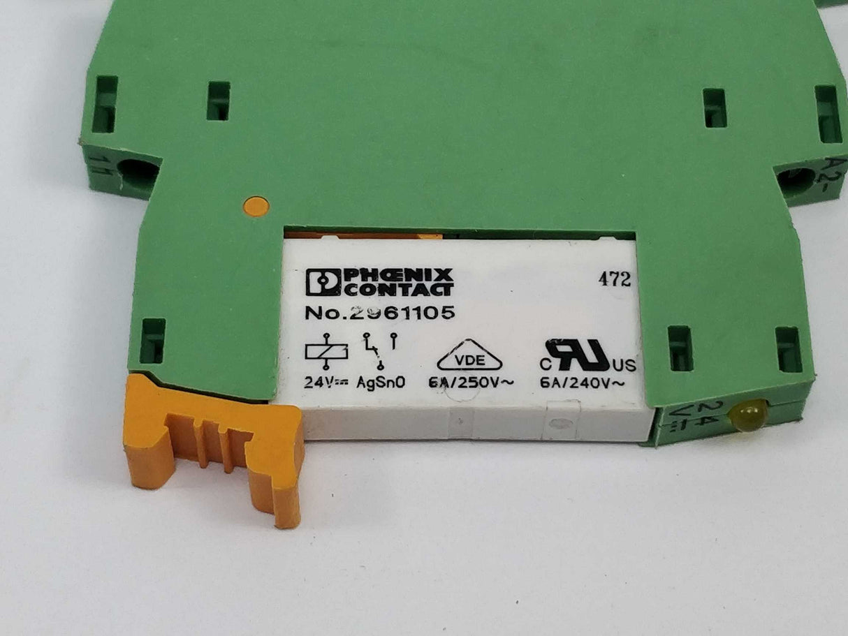 Phoenix Contact 2961105 Single relay with 2966016