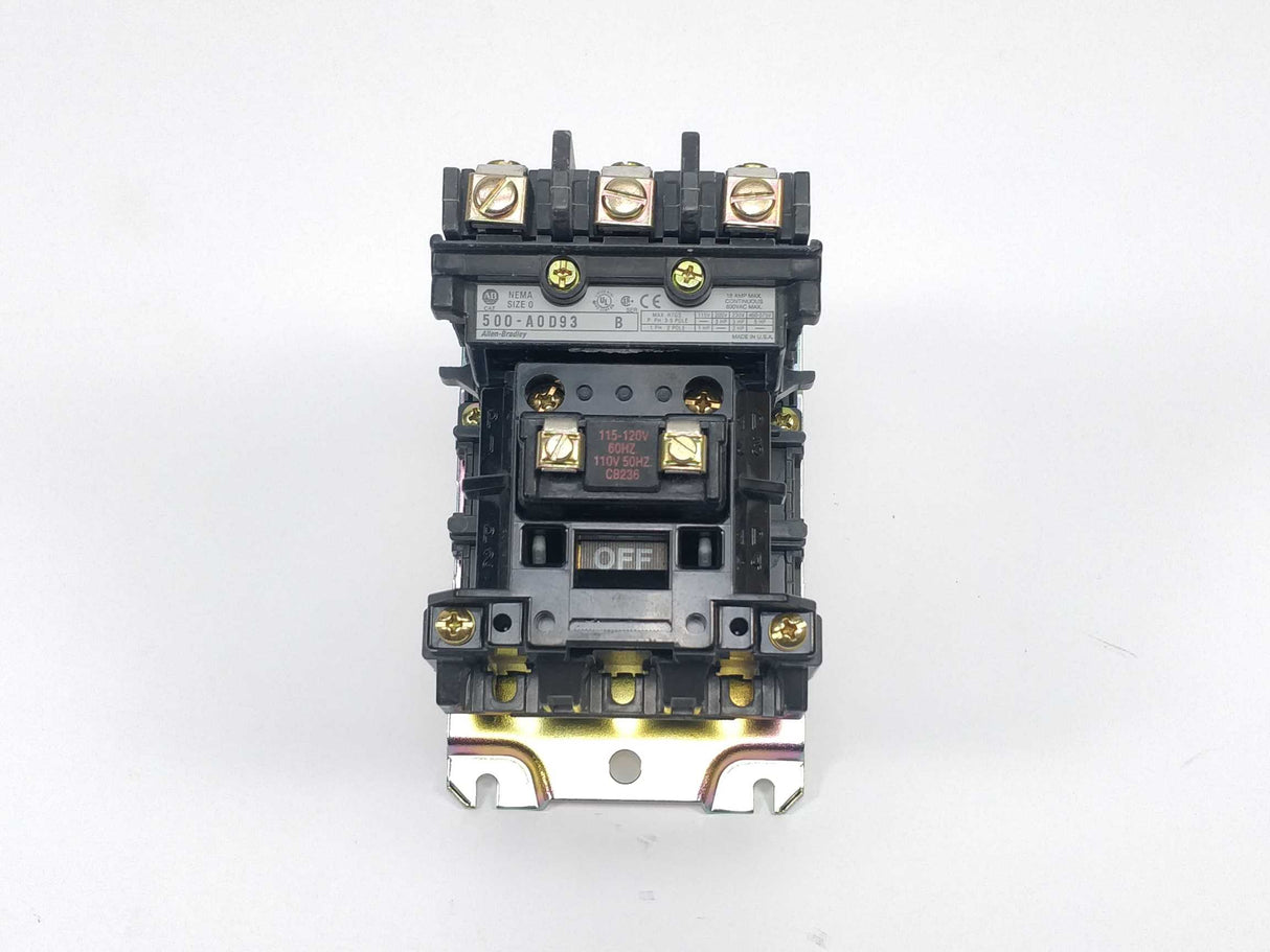 AB 500-A0D93 AC Contactor 115-120V coil