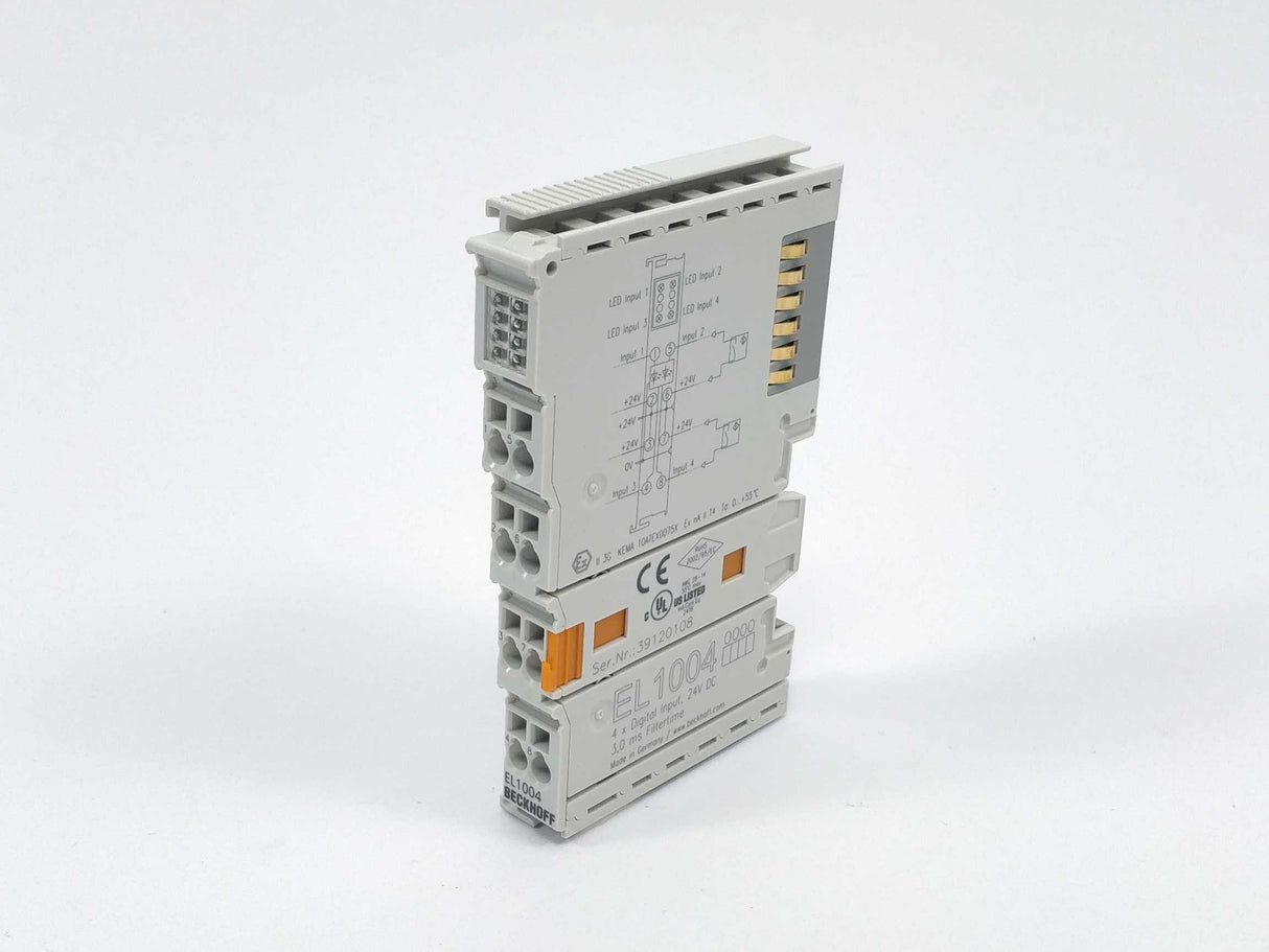 Beckhoff EL1004 4-Channel Digital Input Terminal 8 Pcs