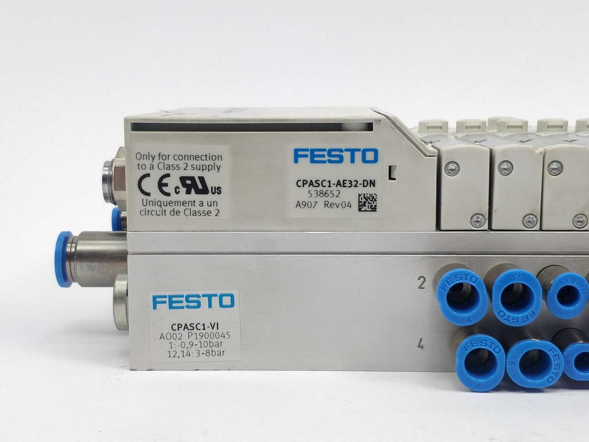 Festo 538509 Valve Terminal CPA-SC-FB-VI