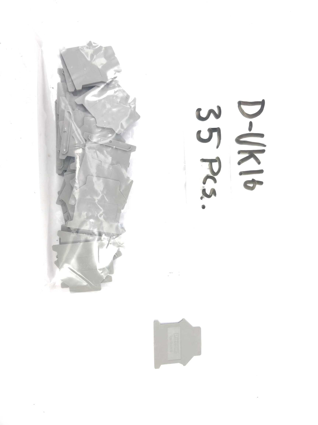 Phoenix Contact 3006027 End cover - D-UK 16 35 Pcs.