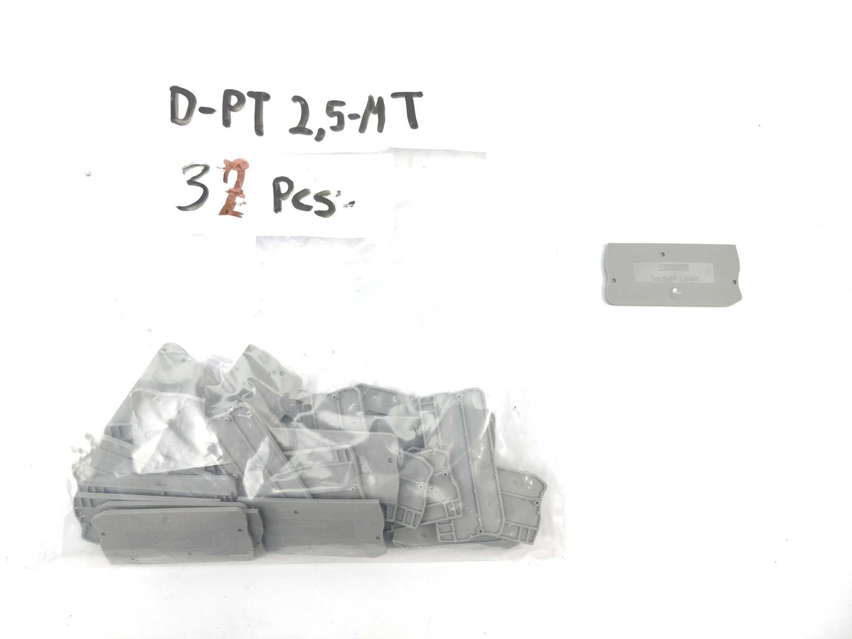Phoenix Contact 3211003 End cover - D-PT 2,5-MT 32 Pcs.