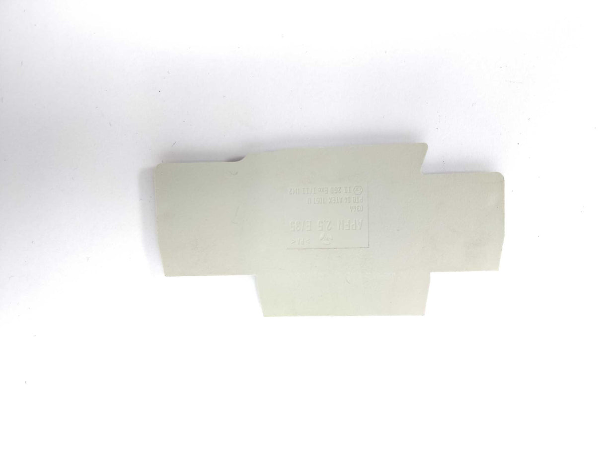 Wieland 07.312.7355.0 End plate APFN 2,5 E/35 6 Pcs.