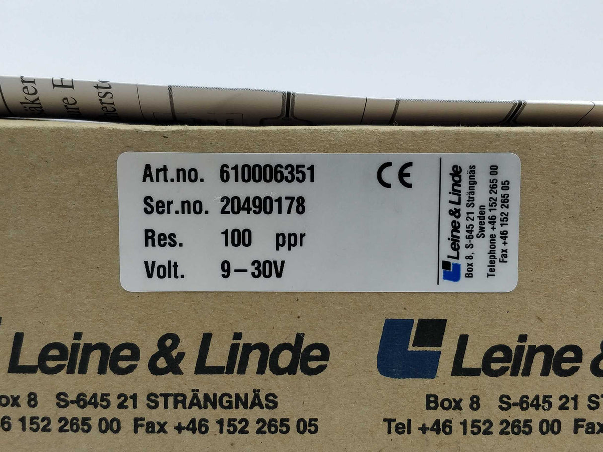 Leine & Linde 610006351 Incremental Encoder 100 ppr