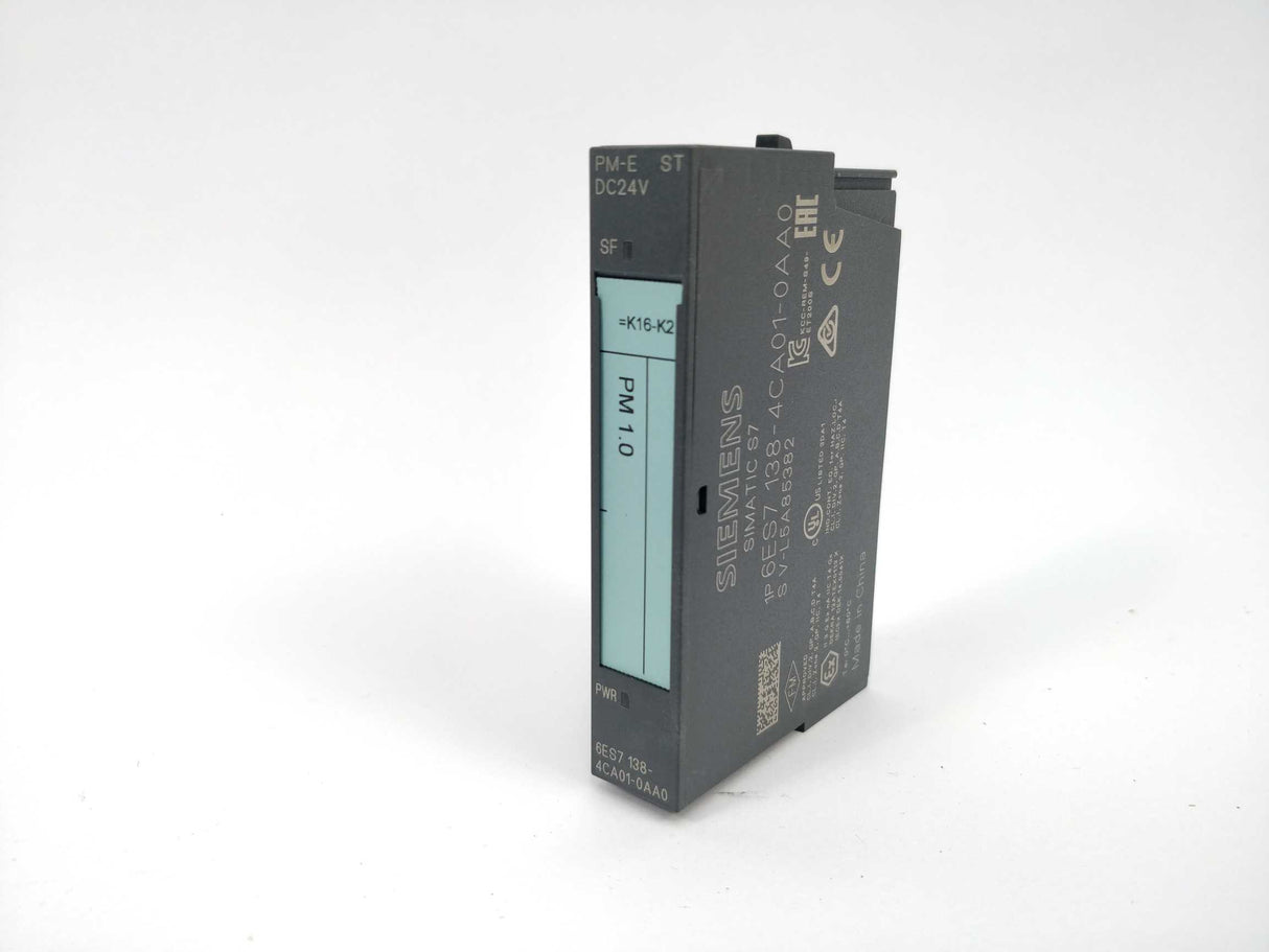Siemens 6ES7138-4CA01-0AA0 PM-E DC24V Power Module 5 Pcs