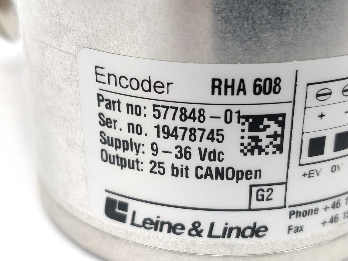 Leine & Linde 577848-01 RHA 608 Encoder, CANOpen