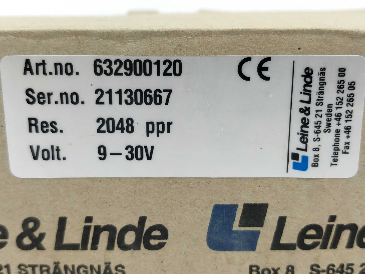 Leine & Linde 632900120 Incremental Encoder 2048 ppr