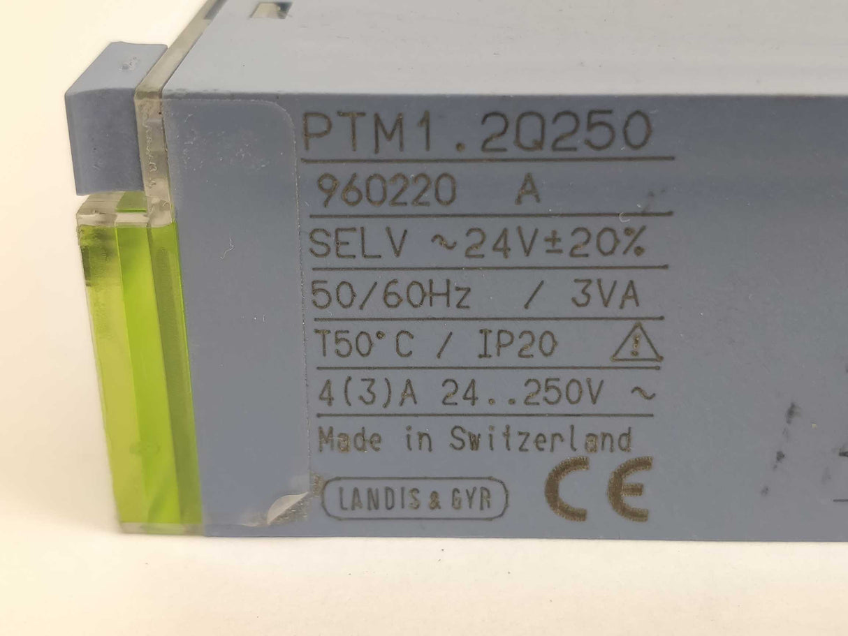 Landis & Gyr PTM1.20250 Switching module ~24V±20%