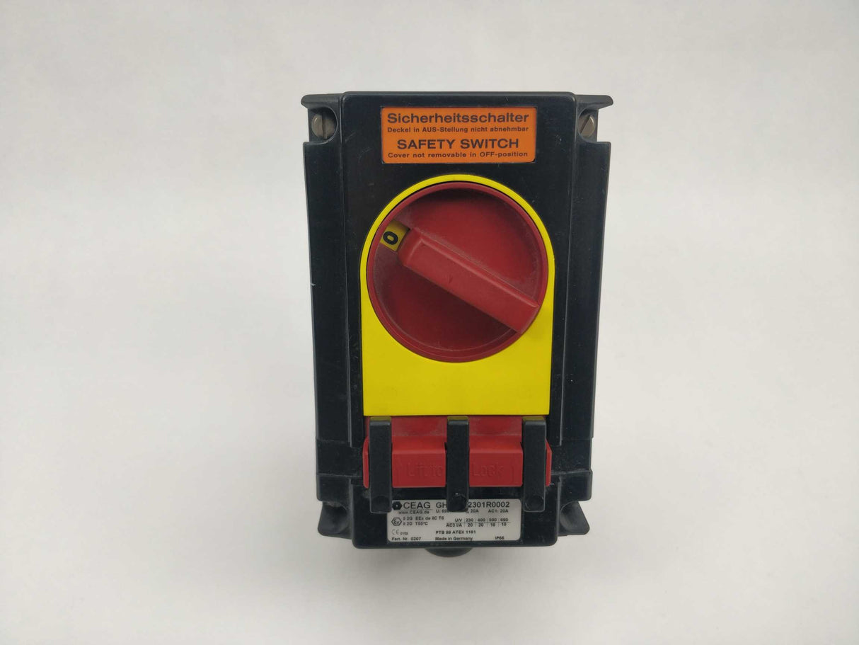 Ceag GHG2622301R0002 Safety switch 690V 20A