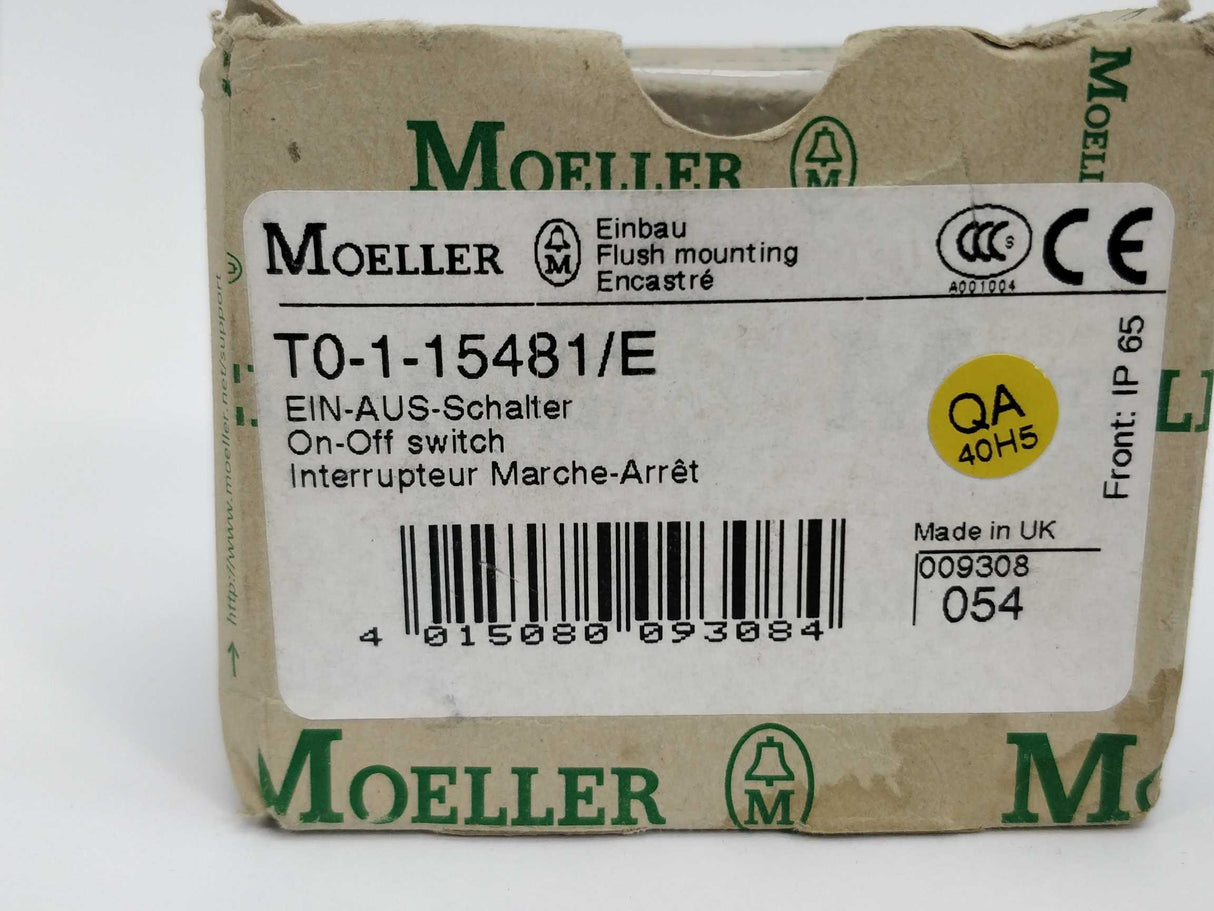 MOELLER T0-14-15481/E On-Off switch
