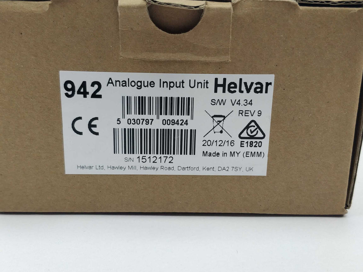 Helvar 942 Analogue Input Unit