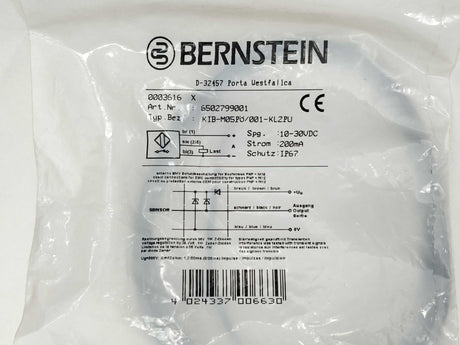 Bernstein 6502799001 KIB-M05PÔ/001-KL2PU
