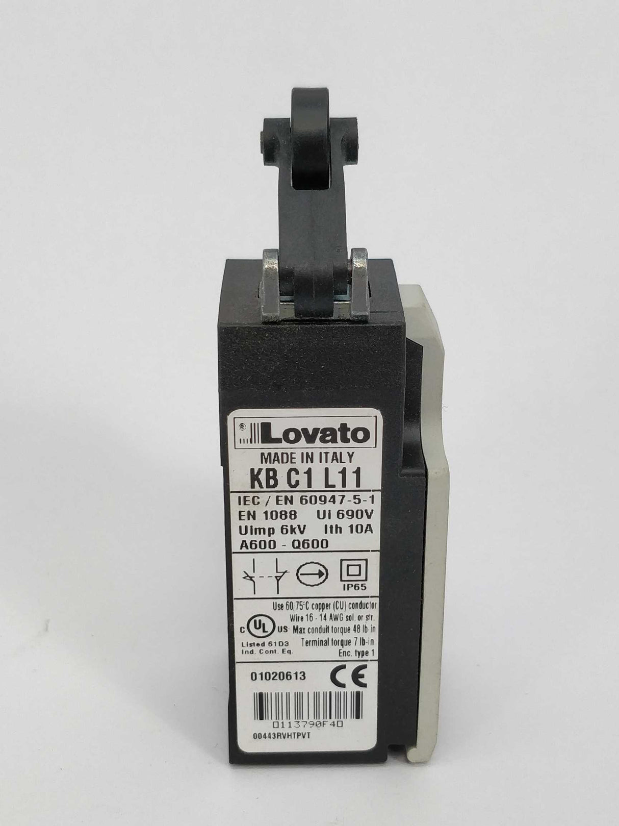 Lovato KB C1 L11 Limit switch 690V 10A 6kV 1NO+1NC