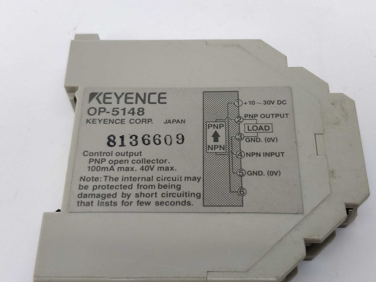 KEYENCE OP-5148 PNP converter
