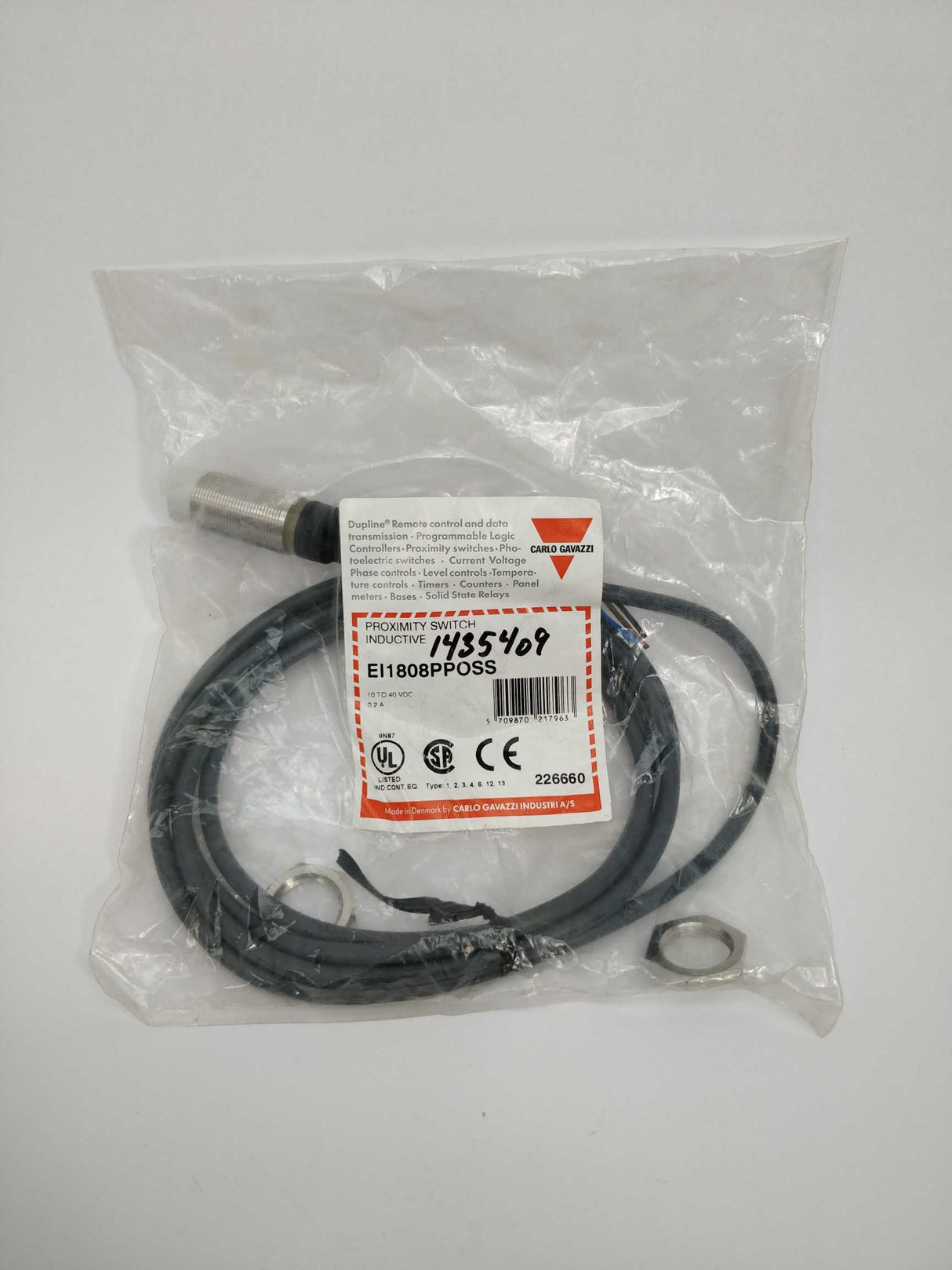Carlo Gavazzi EL1808PPOSS Proximity switch inductive