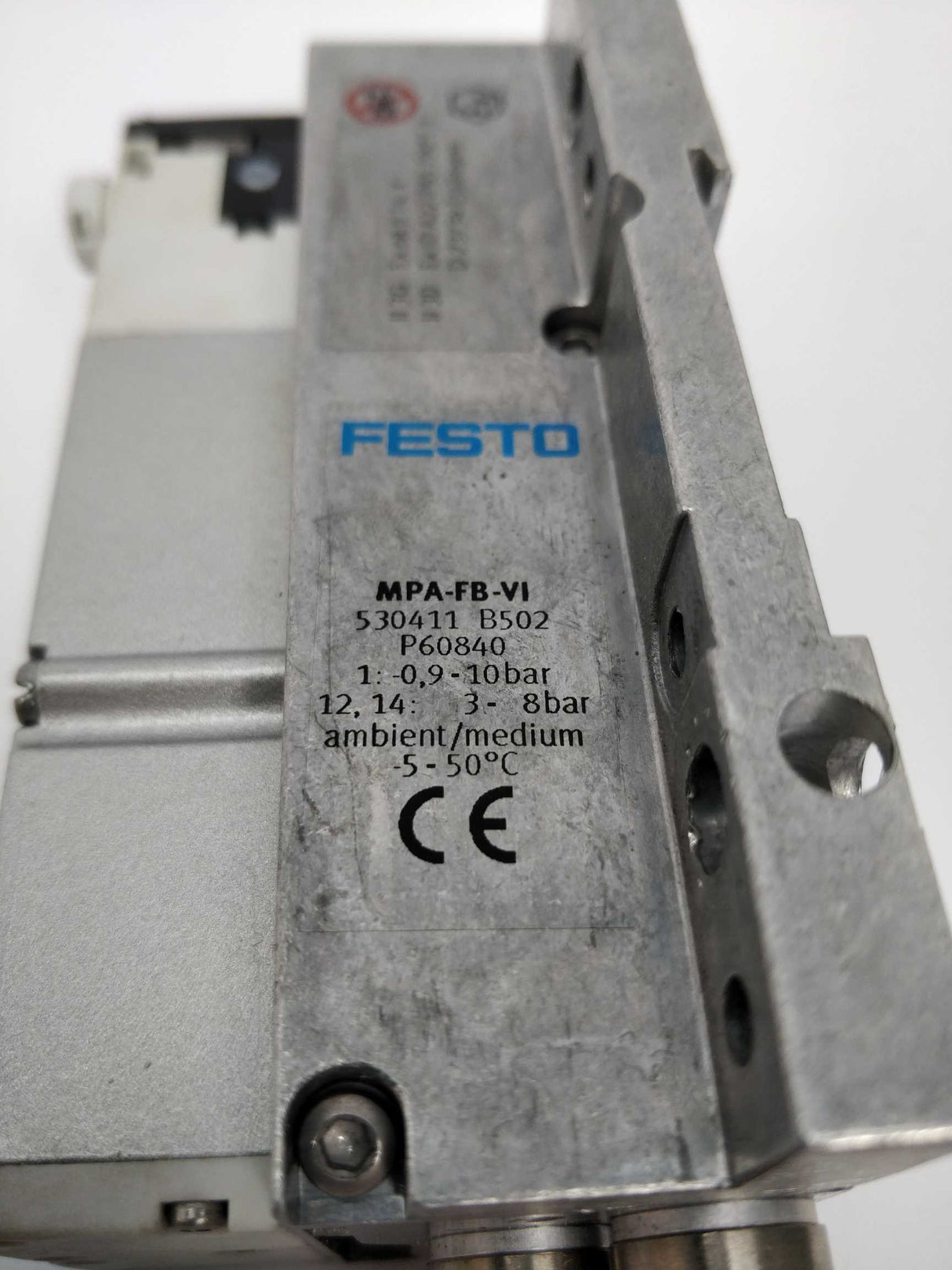 Festo MPA2-FB-EMG-4 with 2x 537952