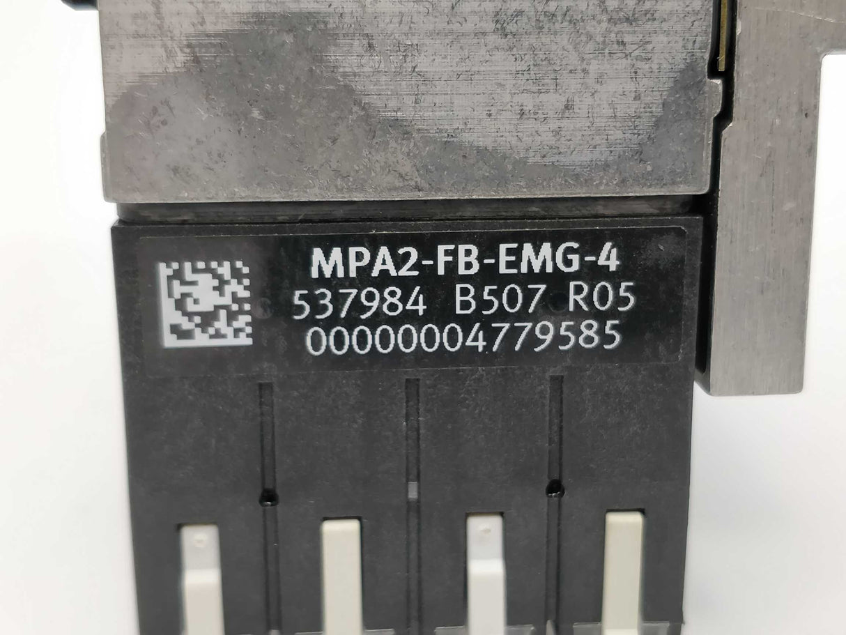 Festo MPA2-FB-EMG-4 with 2x 537952